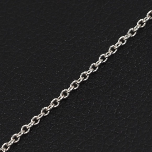 TIFFANY Small Cross Silver 925 Women's Necklace - Picture 4 of 9